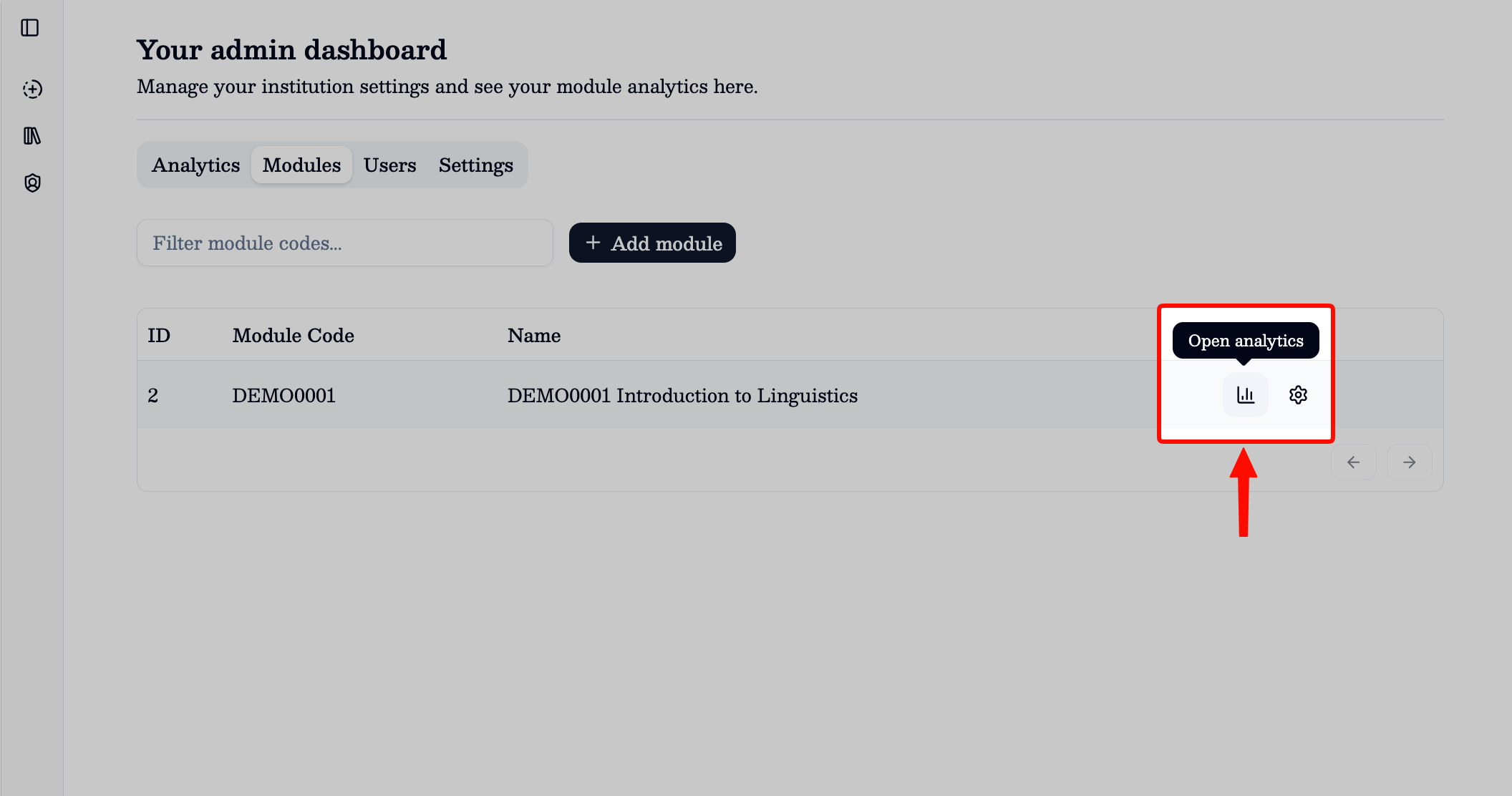Finding analytics Finding analytics
